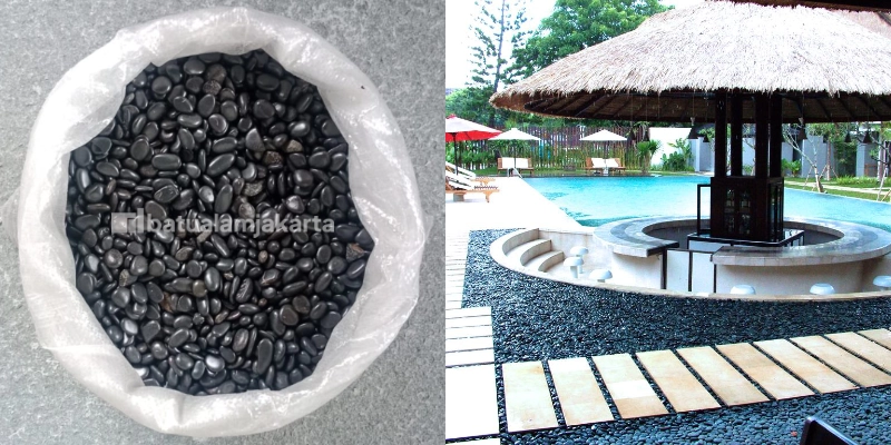 batu koral italy hitam