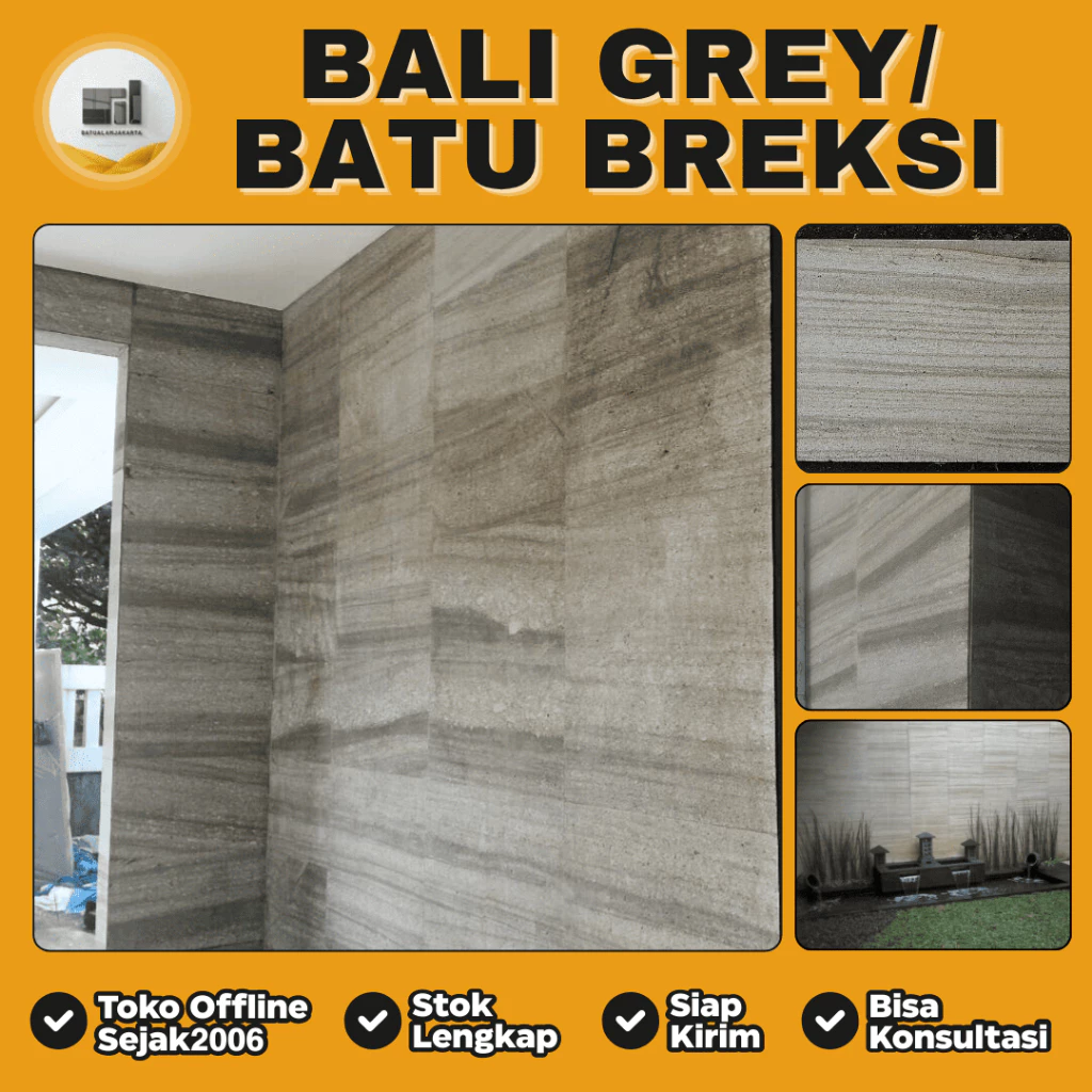 jual batu alam bali grey (breksi)