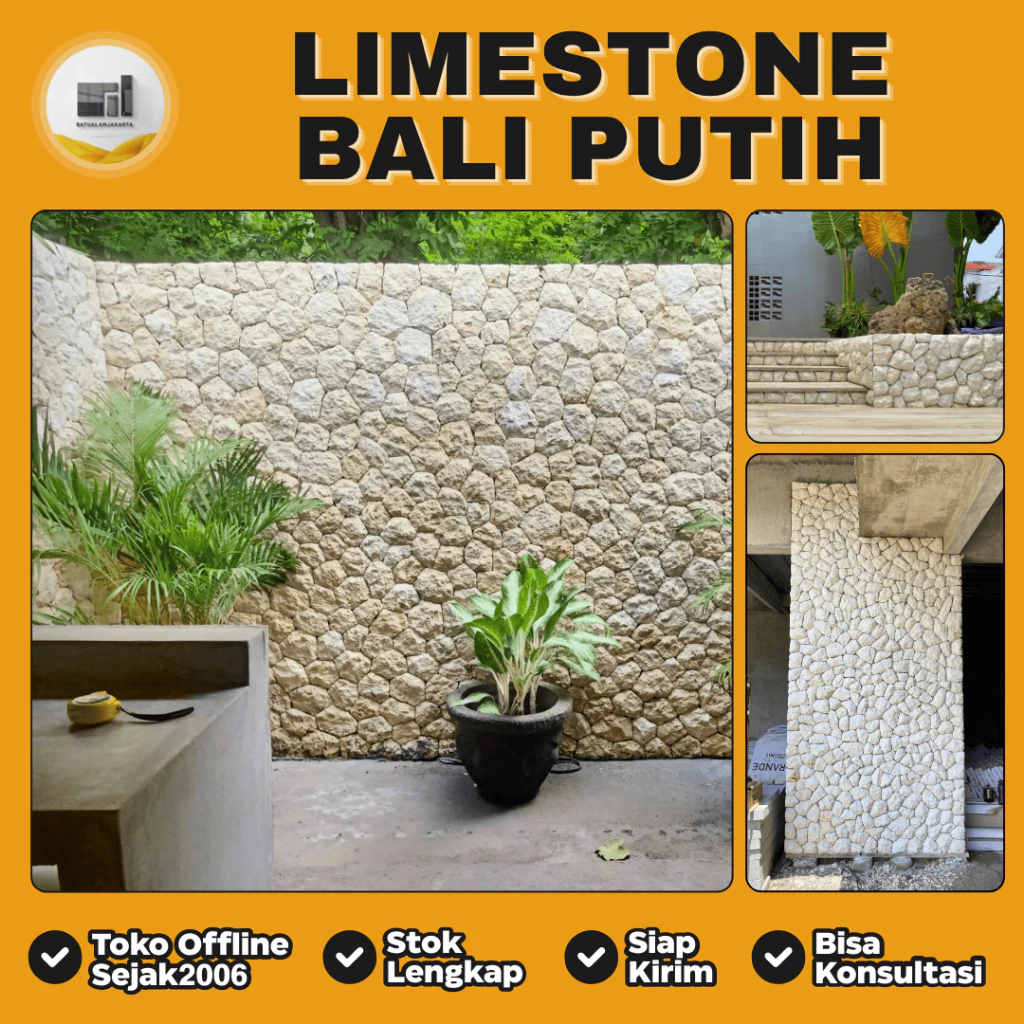 jual batu alam limestone