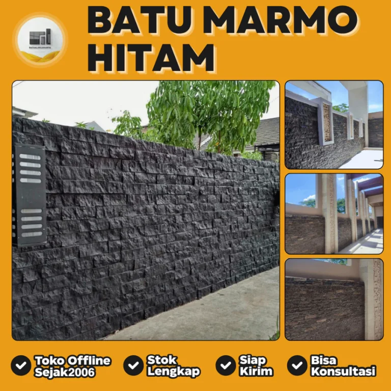 jual batu alam marmo hitam