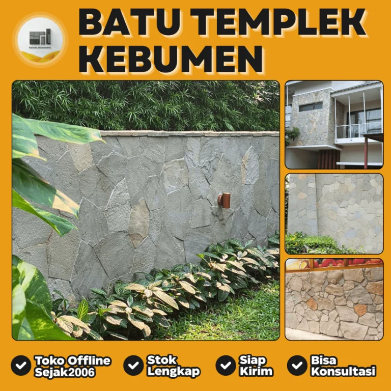 jual batu alam templek kebumen