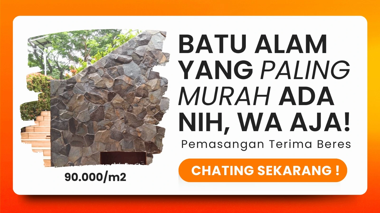 promo batu alam 90 ribuan