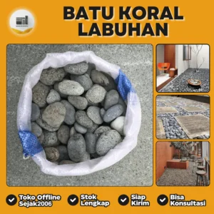 jual batu koral labuhan