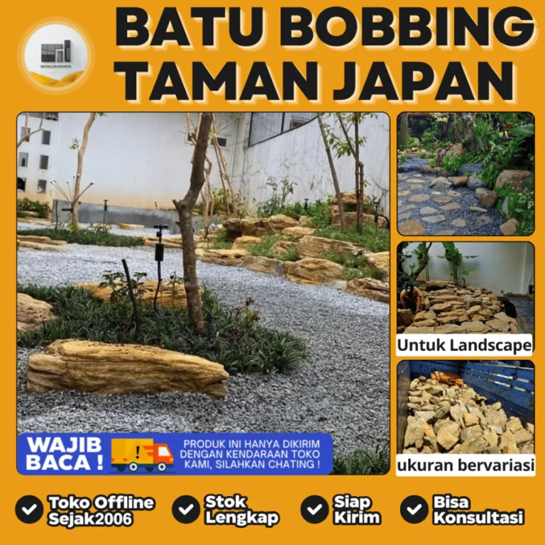 batu bobbing taman
