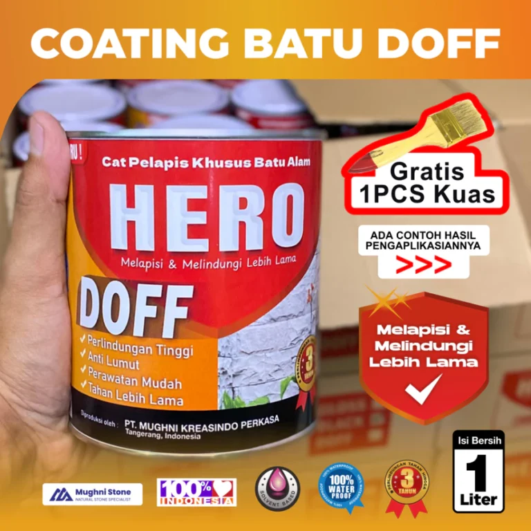 hero - coating batu alam doff