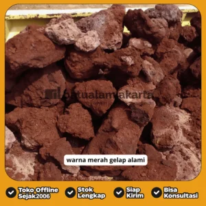 karang merah media filter dan resapan