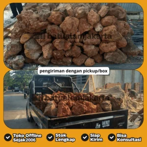 karang merah media filter dan resapan