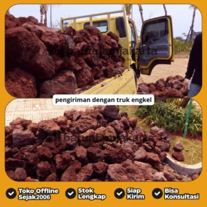 karang merah media filter dan resapan