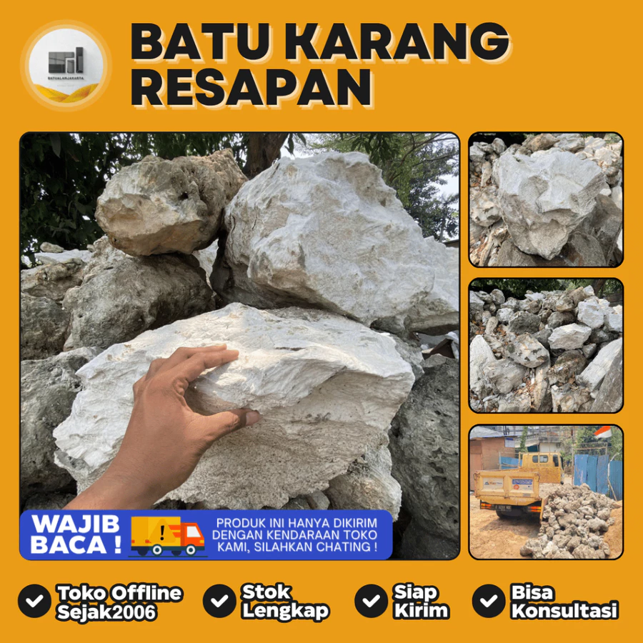 karang putih media filter dan resapan