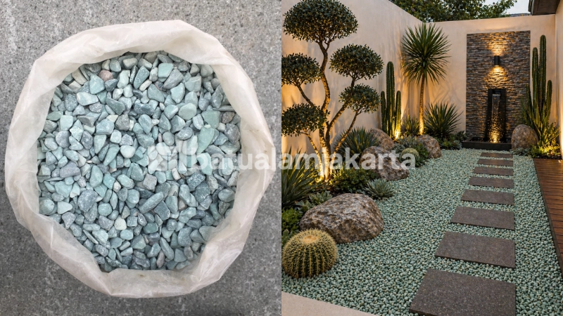batu koral italy hijau