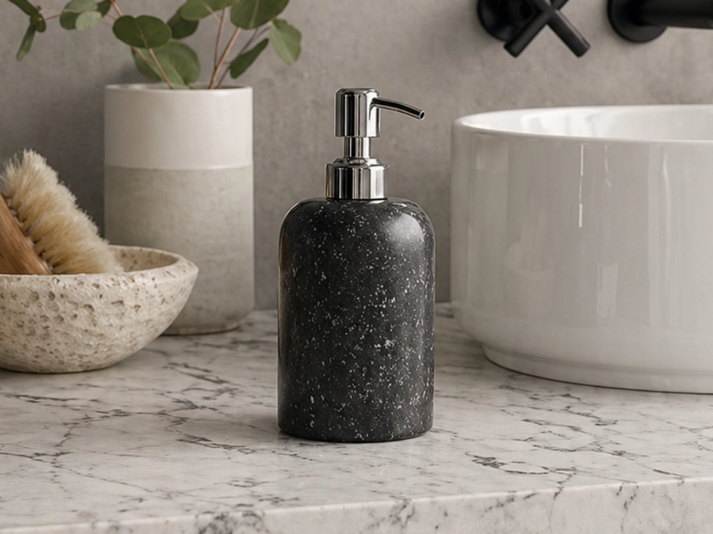 soap dispenser batu marmer
