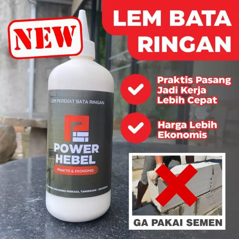 lem perekat power hebel 1