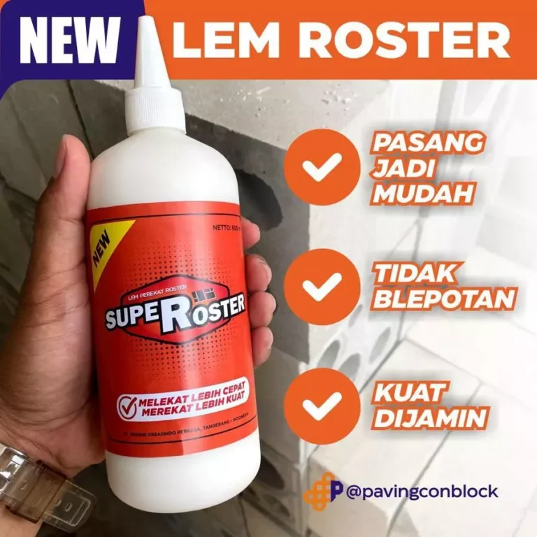 lem perekat super roster 1