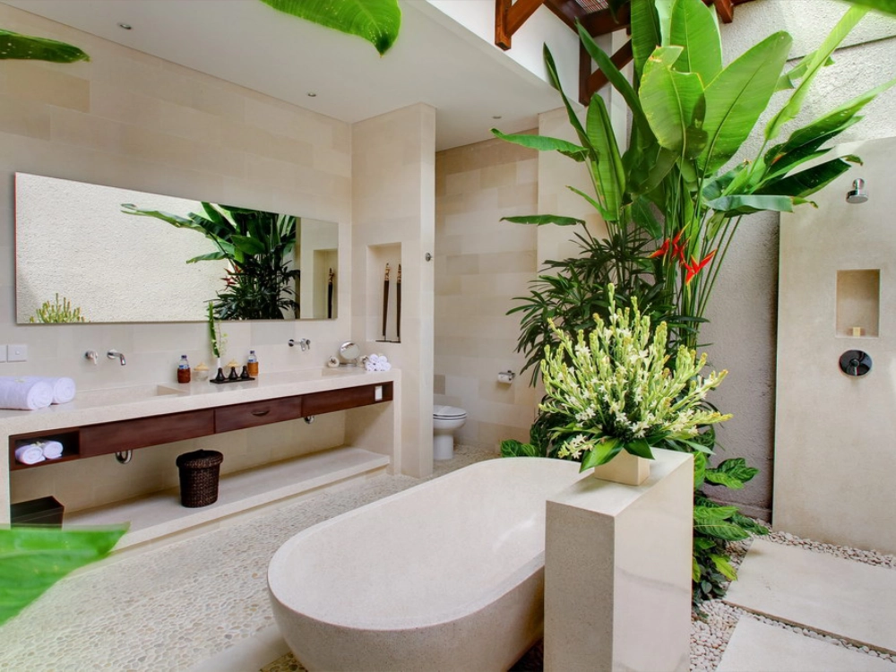 dinding kamar mandi batu alam paras jogja putih