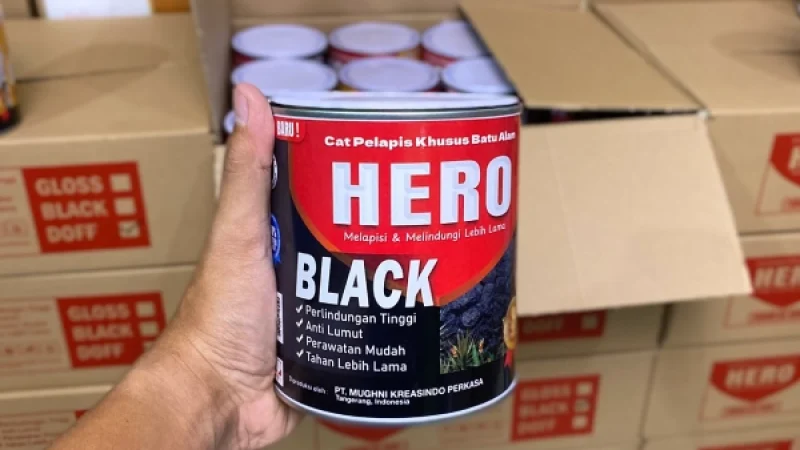 coating batu alam hitam