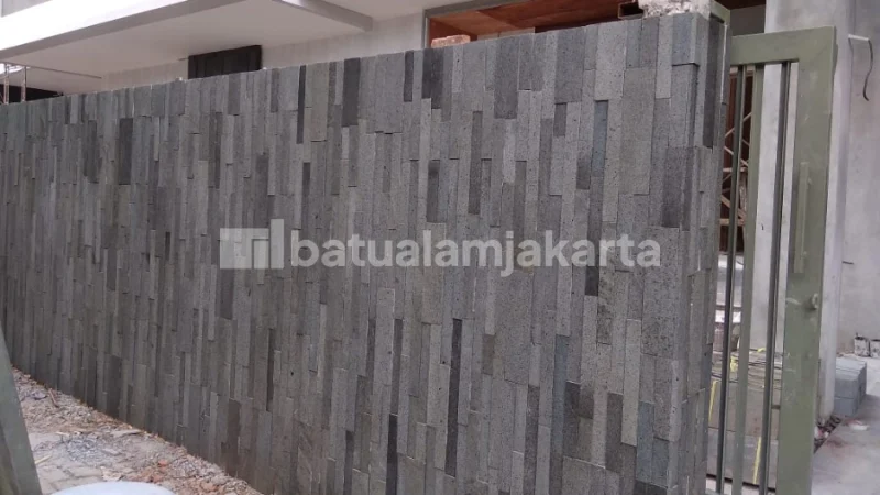 batu alam andesit bintik bakar