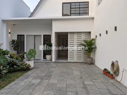 lantai carport batu andesit bintik bakar 30x60