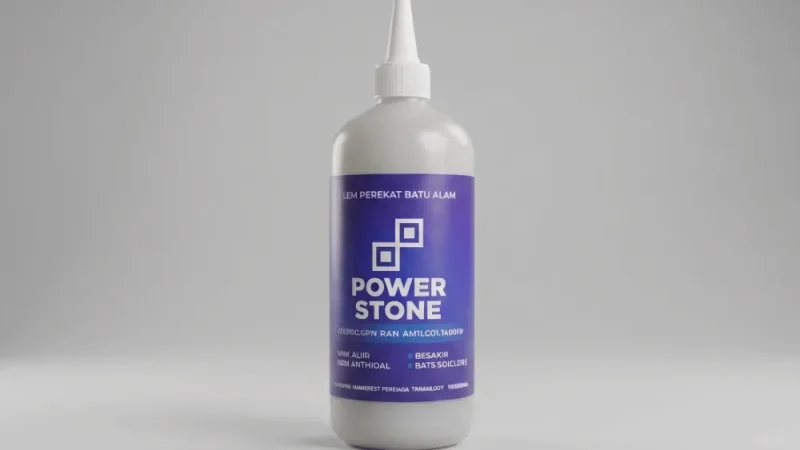 lem perekat power stone