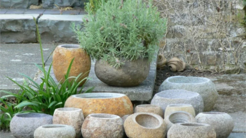 pot batu alam