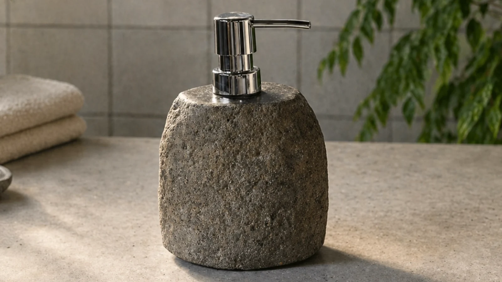 soap dispenser batu alam